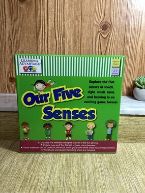 New Learning Advantage Our Five Senses Kids Educational Game